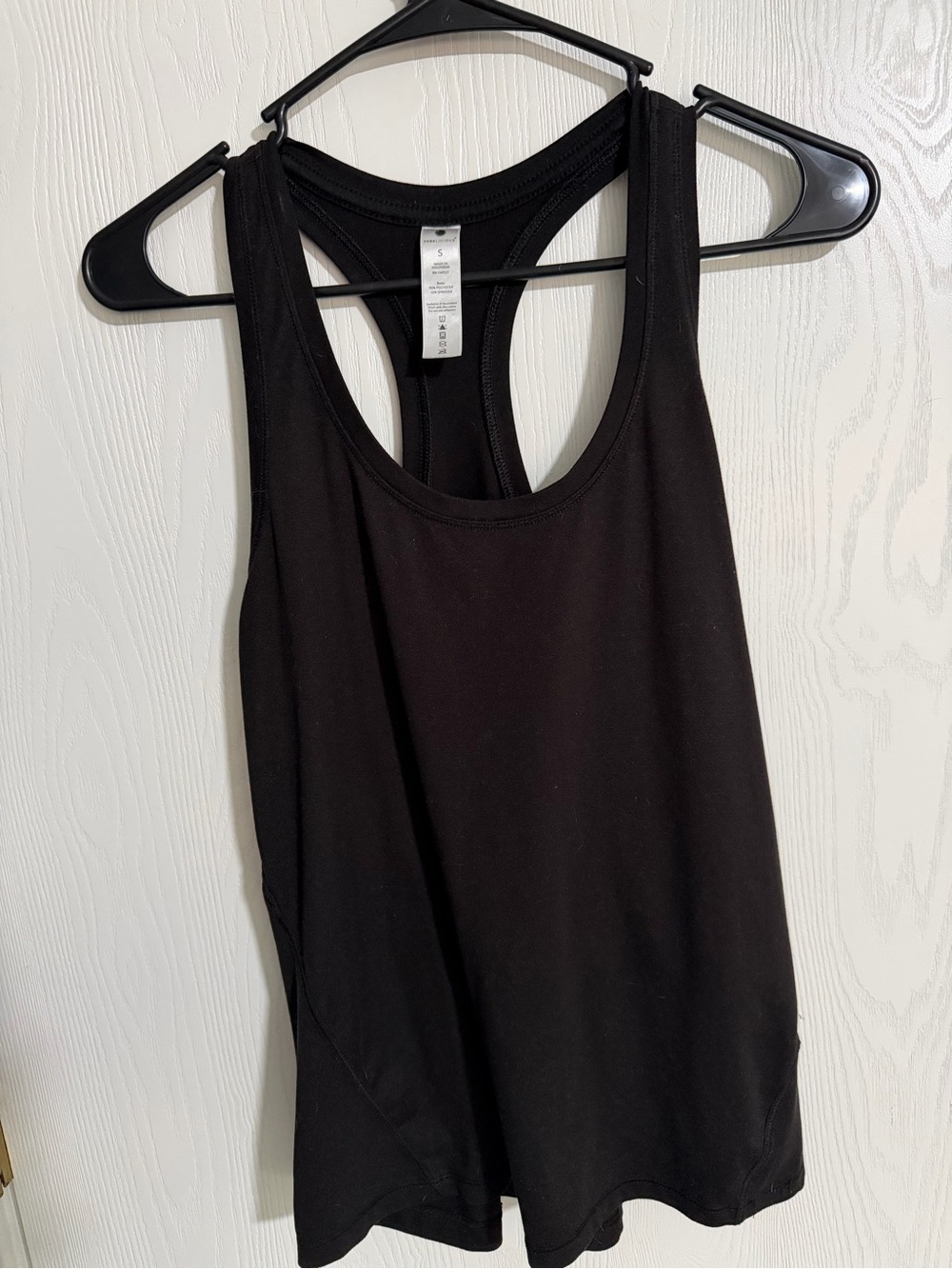 Yogalicious Black Racerback Tank Top